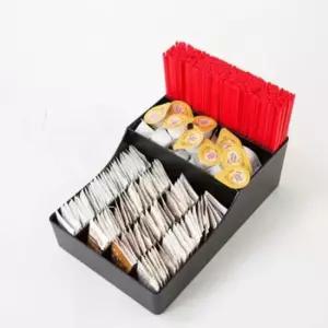 티백정리함 멀티 테이크아웃 9구 디스펜서 티박스 커피스틱 빨대