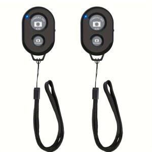 스마트폰용 무선 카메라 리모컨 2pcs, /안드로이드 휴대폰과 호환되는 휴대폰 - 놀라운 사진과 셀카, 손목 스트랩