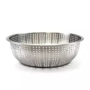 스텐타공채반 스텐 채반 바구니 과일 채소 소쿠리 원형 펀칭볼 31cm