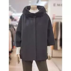 [하프클럽/] 세이브존03  밍크배색 나그랑소매 반코트 AGMYDKFH1910A