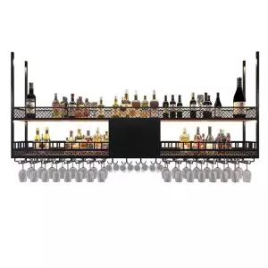 천장 와인랙 와인잔 양주 위스키 장식장 글라스 보관 거치대