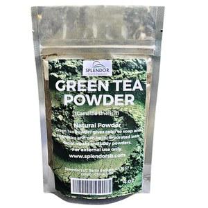 녹차 가루, 천연 녹색 비누 착색제, 지속 가능한 용품, 염료