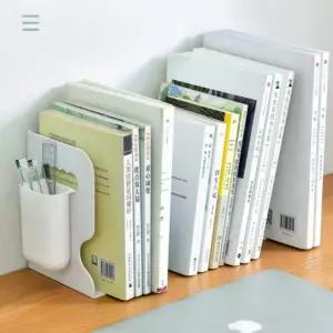 늘어나는 수납함 책정리함 3칸길이조절 책꽂이 책장 사무용 길이조절 서재