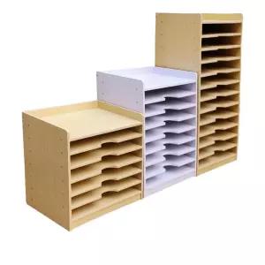 도화지 보관함 도면 선반 스케치북 메이플 원목 그림