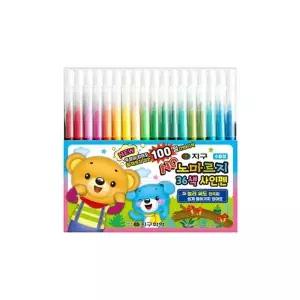 15000 노마르지사인펜 36색세트 지구화학/입학 졸업 어린이집 유치원