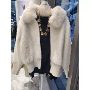 [에이렌] 더센트럴 갈매기밍크 자켓_P349459720