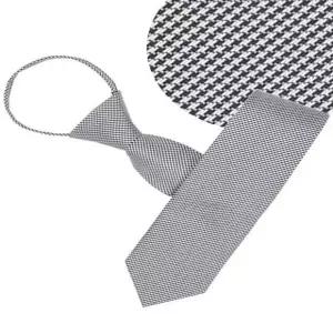 [셀러허브]MZ_(남성의류도매)LTIE-100하운드투스 넥타이(자동) 블랙 (S27365146)