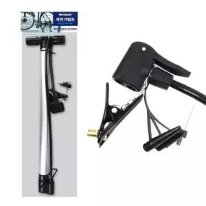 프레스타 싸이클 튜브전용 에어주입기 바람넣기 공기펌프