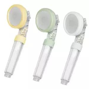 투명 3단 필터 샤워기 1P 정수 안전한 호환 샤워헤드