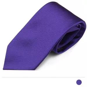 [셀러허브]MZ_바이올렛 무지 넥타이 (S27365168)