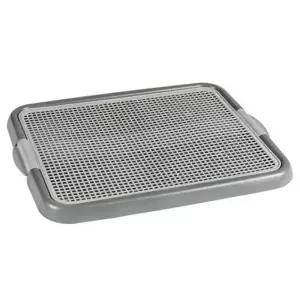 [셀러허브]MZ_강아지 애완견 배변판 토일렛 화장실 다크그레이 (S27365089)