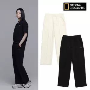 내셔널지오그래픽 내셔널지오그래픽 W레푸스 트레이닝 핀턱 와이드 팬츠 N241WPT060 411242