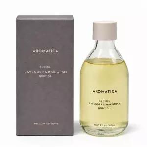 [셀러허브][웰빙창고] 아로마티카 서렌 바디오일 라벤더마조람 100ml (S46338362)