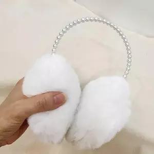 [셀러허브]MZ_방한 귀도리 진주 귀마개 (S28442355)