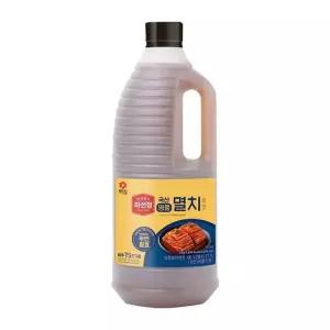 [CJ]하선정 덧장명품 멸치액젓3kg