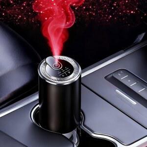 별이 빛나는 하늘 프로젝션이 있는 스마트 카 방향제 , 50ml 향수 6개월 지속 향수, RGB 음악 동기화 조명, 인텔리전트 오토 온/오프, 3가지 모드, 쾰른