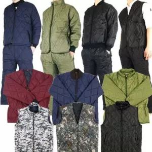 누빔솜 바지 깔깔이 겨울 방한 작업복 바지