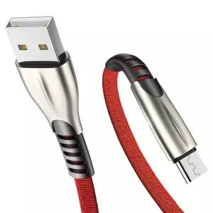 [퍼니메이커]로건 정품 메탈아이언 마이크로5핀 고속충전케이블 2M 실행케이블 5핀차량용케이블 갤럭시고속