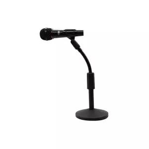 높이조절형 마이크 38cm 자바라 스탠드 탁상용