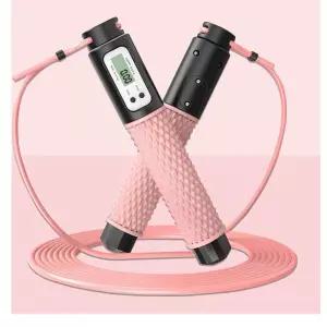 [퍼니메이커]유무선 실리콘 디지털 스마트 줄넘기 무선줄넘기 스마트줄넘기 디지털줄넘기 실내운동줄넘기