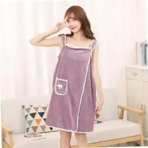 목욕 가운 원피스형 수건 샤워타올