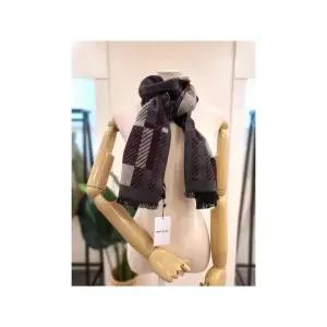 [미스칸트] KPMFPB04 소프트 체크 니트 머플러 _P414633465