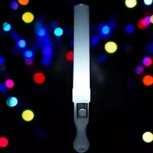 메가디자인 LED 막대 야광봉 실버 LED 파티봉
