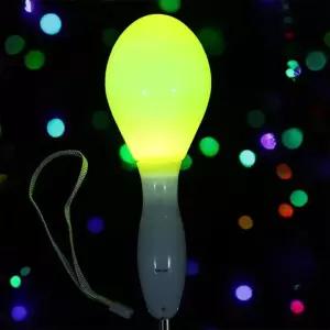 메가디자인 LED 알 야광봉 옐로우 파티데코 야광봉