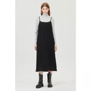 [베네통](대구신세계)메쉬 셔링 슬립 롱 원피스BAOPF2541