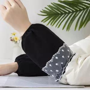 와플 레이스 짧은 사무실 팔토시 3color LM-0772