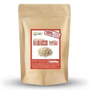 [퍼니메이커]가루랑 자연가루 국산 홍화씨(볶음)분말 선식 200g 건강 가루 분말 조미료