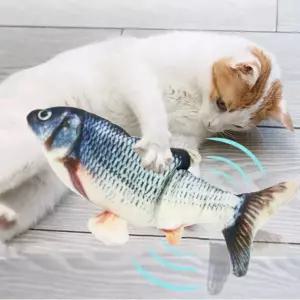 움직이는 고양이장난감 춤추는물고기 생선 물고기인형