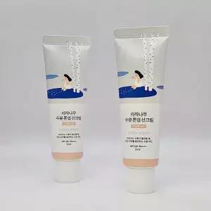 [셀러허브]라운드랩 자작나무 수분 톤업 선크림 50ml+50ml 더블기획 1+1 x2SET (AD) (S33557503)