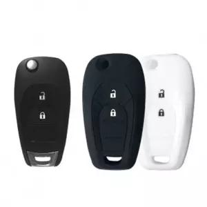 [퍼니메이커]더뉴 스파크 CP타입 2버튼 차량 폴딩키 실리콘 케이스 버튼