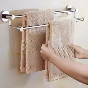 [베스트TOP100] 304 스테인리스 60CM 타올 더블 스틱 수건걸이