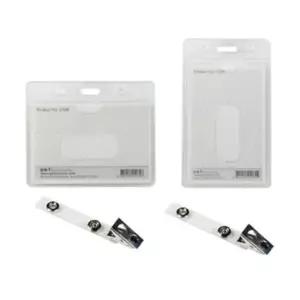 [문구] 분리형집게이름표 100매 소형87x57 집게명찰