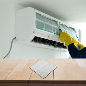 1PC 방진 에어컨 콘센트 필터 액세서리 실내 장치 걸이먼지 스크린 홈 도구