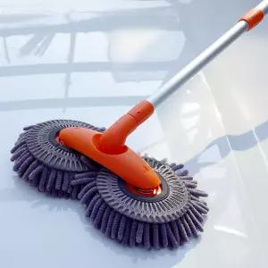 [베스트TOP100] 세차밀대 걸레 브러쉬 용품 C50 듀얼헤드 셔닐재질