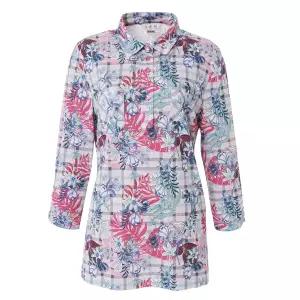 [롯데백화점]조순희 칠부소매 플로럴 티셔츠 (JMMT267)