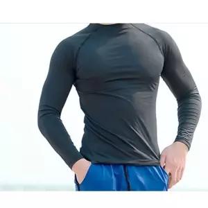 [베스트TOP100] 남자 래쉬가드 워터파크 물놀이 수영복 블랙 상의 BK