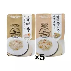 [베스트TOP100] 고단백 닭고기죽 애견 보양식 파우치 수제간식 80gX5