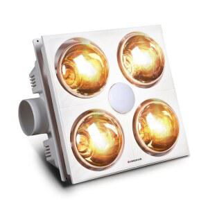 욕실 난방기 천정형 온열등 전기히터 벽걸이 은색거품난방 온열기 조명