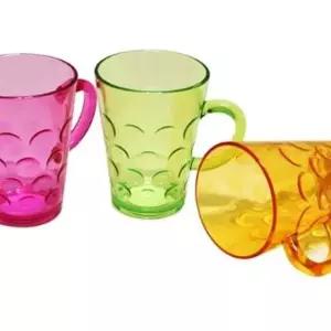 [퍼니메이커]플라스틱컵 물컵 물잔 음료컵 고블렛잔 물방울 랜덤 머그컵 투명플라스틱컵 플라스틱물컵 머그