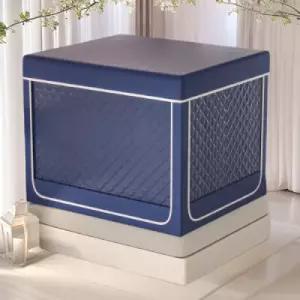 난방텐트 방한 커튼 보온 방풍 실내 면 패브릭 사각 퀼팅 겨울 텐트