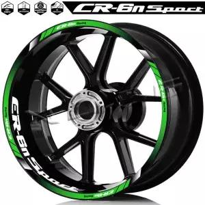 ER-6N ER6N ER 6N Mortorcycle 휠 스티커 림 데칼 반사 허브 스트라이프 테이프 액세서리 방수