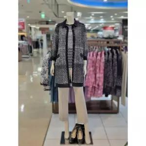 [하프클럽/] 세이브존05 네크 포인트 쉬폰 자켓 LB29051