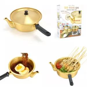 [베스트TOP100] 양은 짜파게티 라면 주전자 냄비 34x8cm 10호