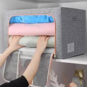 패브릭 옷정리 리빙박스 박스 정리함 100L 수납 대형