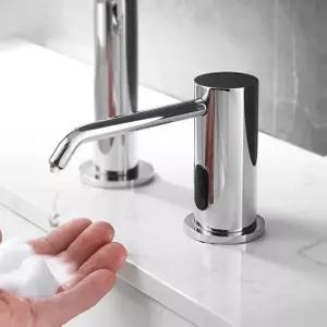 매립형 자동 손세정 디스펜서 핸드워시 거품 드롭형 호텔