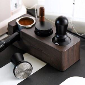 FEILAIR 54MM 호환 브레빌 53MM 커피 54MM 있는 레벨링 포르타필터와 스테인리스 스프링 트리플 리플 로딩 가능 변조기 스틸 에스프레소 바리스타용 베이스가 셀프